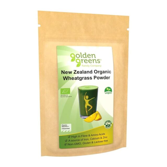 Golden Greens Organic New Zealand Wheatgrass