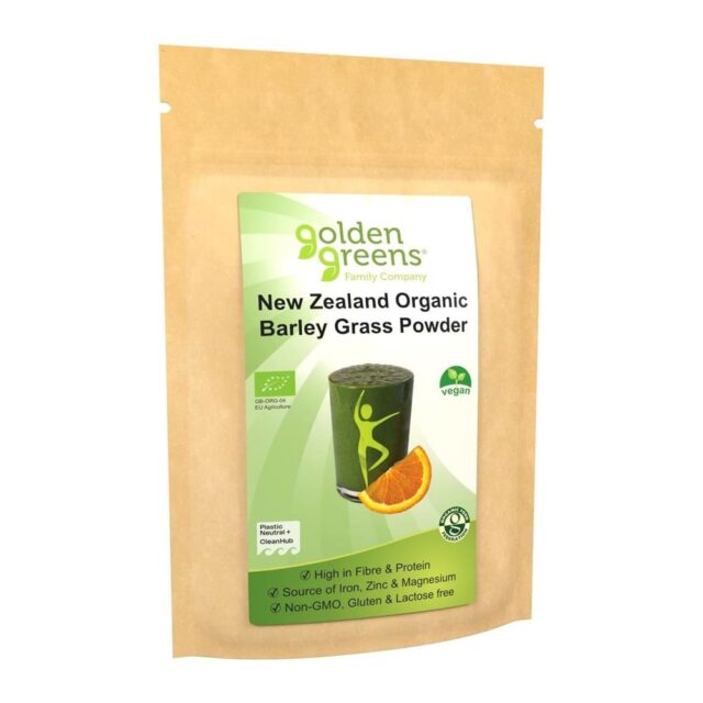 Golden Greens Organic New Zealand Barleygrass Powder