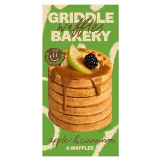 Griddle Apple & Cinnamon Wholegrain Toaster Waffles