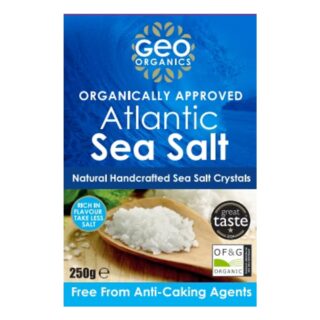 Geo Organics Organically Approved Atlantic Sea Salt Crystals