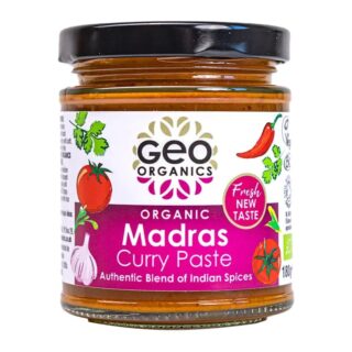 Geo Organics Organic Madras Curry Paste