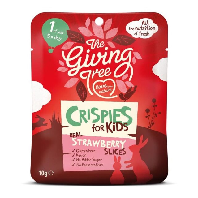Giving Tree Ventures Freeze Dried Crispies for Kids Strawberry