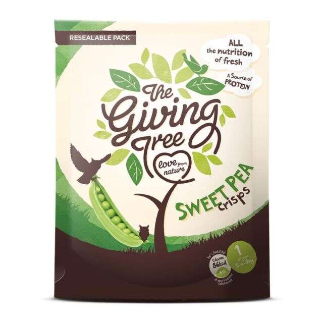 Giving Tree Ventures Vacuum Fried Sweet Pea Crisps