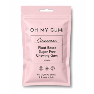 Oh My Gum Cinnamon Chewing Gum
