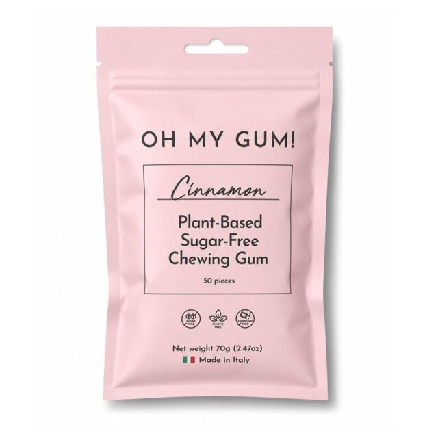 Oh My Gum Cinnamon Chewing Gum