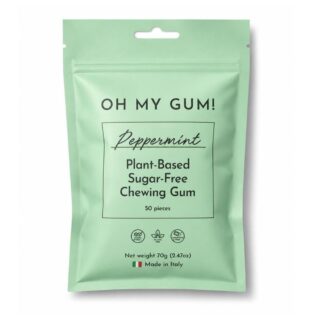 Oh My Gum Plastic-free Peppermint Chewing Gum