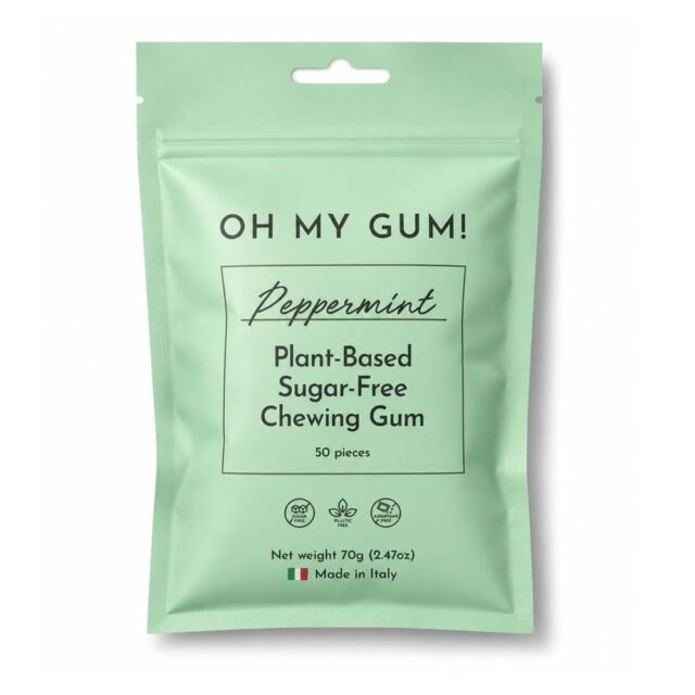Oh My Gum Plastic-free Peppermint Chewing Gum