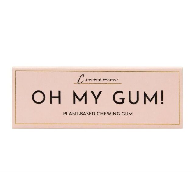Oh My Gum Plant Based Cinnamon Chewing Gum