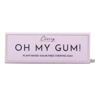 Oh My Gum Chewing Gum in Natural Cherry Flavour