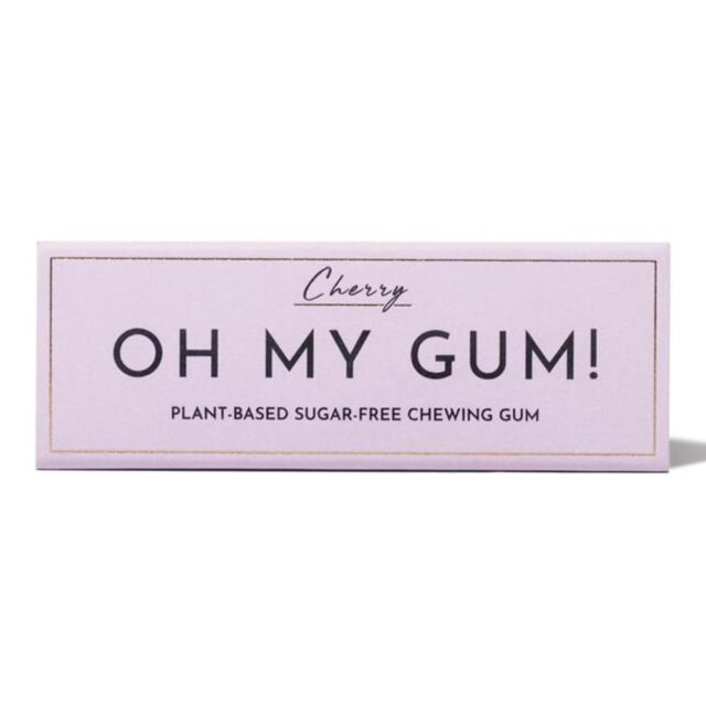 Oh My Gum Chewing Gum in Natural Cherry Flavour