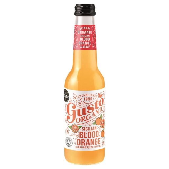 Gusto Organic Sparkling Sicilian Blood Orange