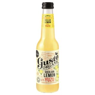 Gusto Organic Sparkling Sicilian Lemon with Yuzu
