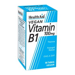 HealthAid Vitamin B1 (Thiamin) 100mg Prolonged Release