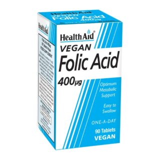 HealthAid Folic Acid 400µg (9 Month Supply)
