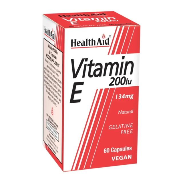 HealthAid Vitamin E 200iu Natural