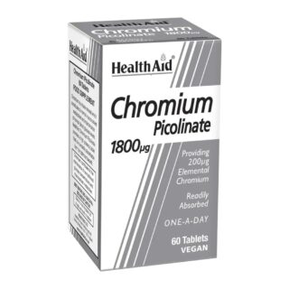 HealthAid Chromium Picolinate 200ug