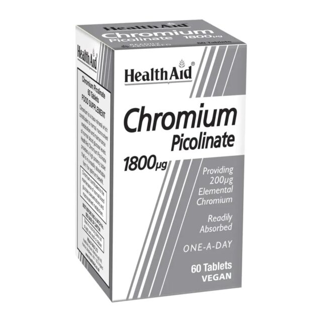 HealthAid Chromium Picolinate 200ug