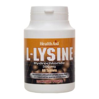HealthAid L-Lysine HCl 500mg