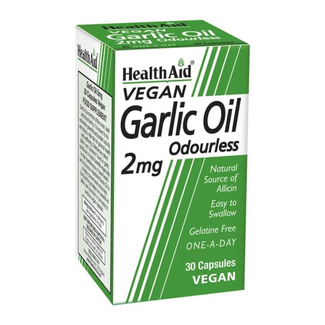 HealthAid Garlic Oil 2mg (Odourless)