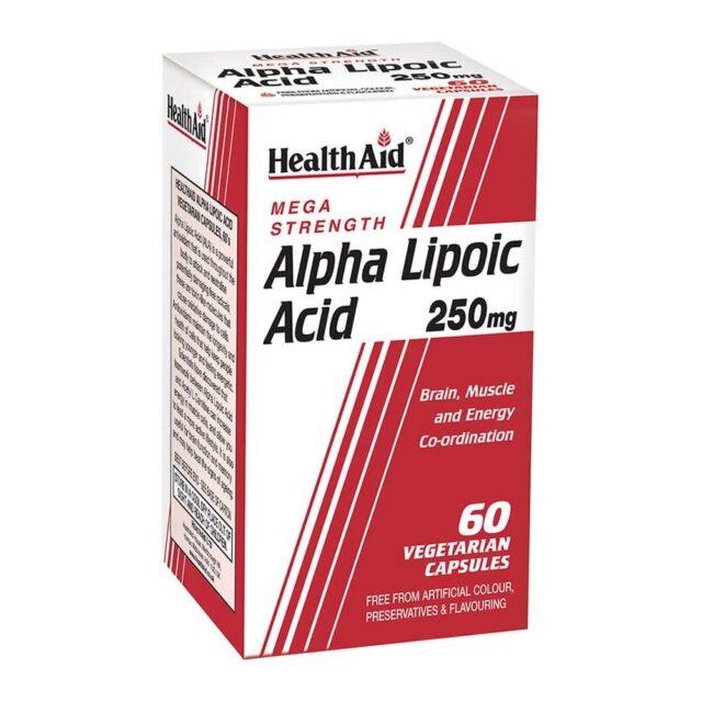 HealthAid Alpha Lipoic Acid 250mg