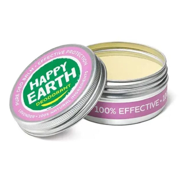 Happy Earth Natural Deodorant Balm Lavender