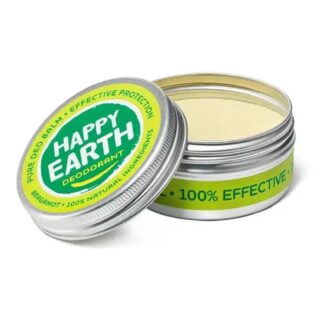 Happy Earth Natural Deodorant Balm Bergamot
