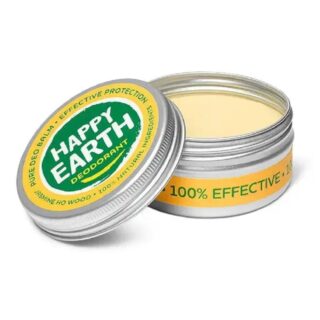 Happy Earth Natural Deodorant Balm Jasmine Ho Wood