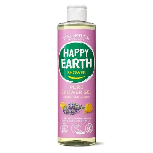 Happy Earth Natural Shower Gel Lavender Ylang