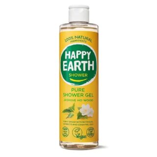 Happy Earth Natural Shower Gel Jasmine Ho Wood