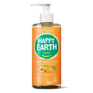 Happy Earth Natural Hand Soap Rose Petitgrain