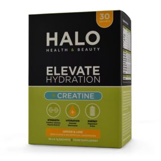 Halo Health and Beauty Elevate Electrolytes + Creatine Lemon & Lime