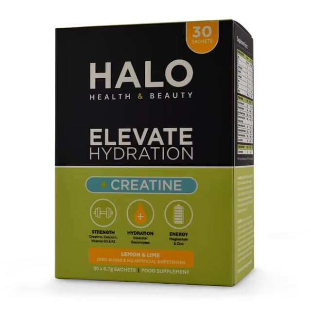 Halo Health and Beauty Elevate Electrolytes + Creatine Lemon & Lime