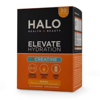 Halo Health and Beauty Elevate Electrolytes + Creatine Tropical Flavour