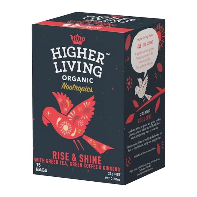 Higher Living Nootropics Rise and Shine Tea