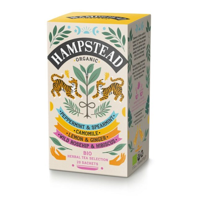 Hampstead Tea Organic Biodynamic Herbal Infusions Tea Selection