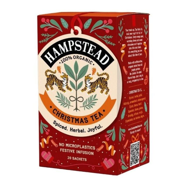 Hampstead Tea Organic Christmas Tea 20 Tea Bags