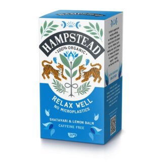 Hampstead Tea Organic Relax Well Tea 20 Tea Bags