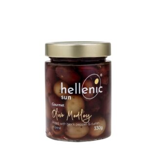 Hellenic Sun Olive Medley Pitted Pepper & Cumin