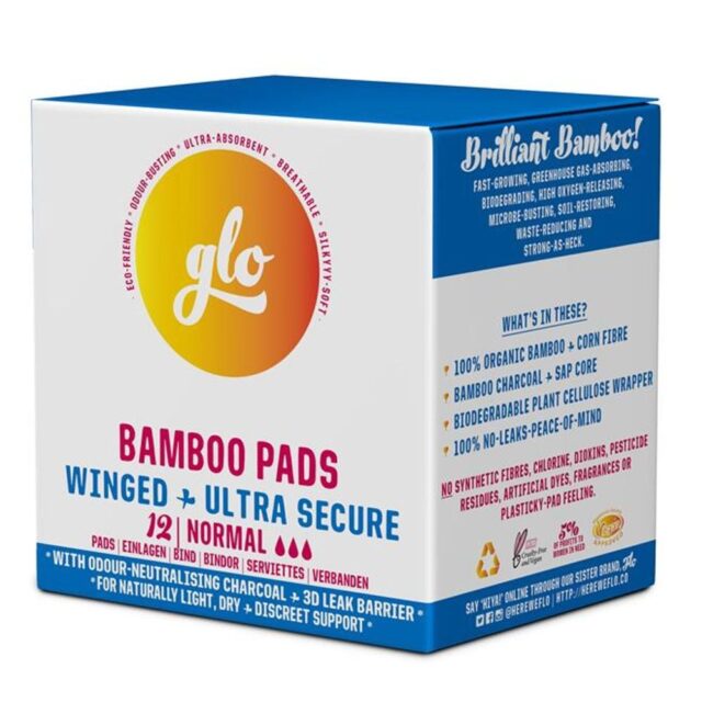 Here We Flo Bamboo Pads for Sensitive Bladder/Incontinence