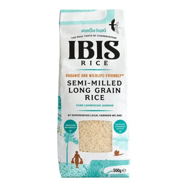 Ibis Rice Organic Semi-milled Long Grain Rice Jasmine