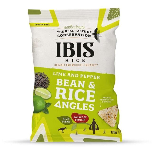 Ibis Rice Organic Bean & Rice Angles Lime & Pepper