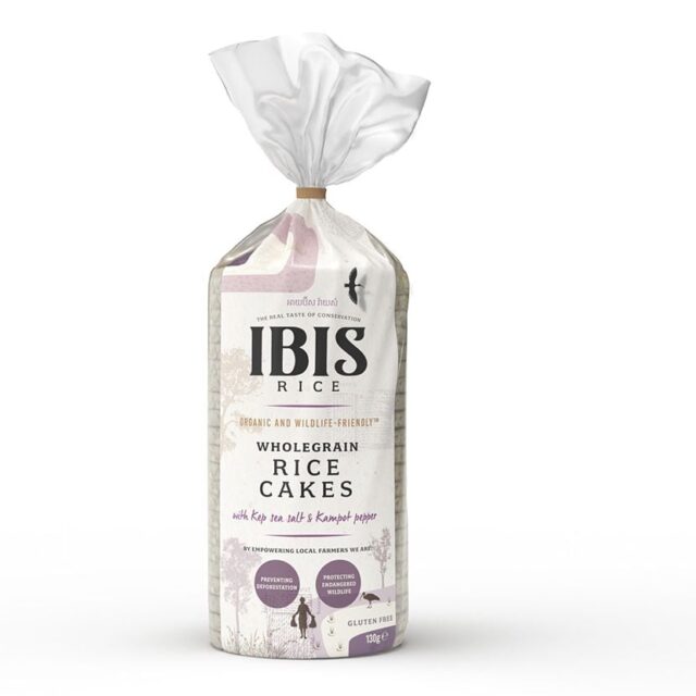 Ibis Rice Organic Rice Cakes Salt & Pepper