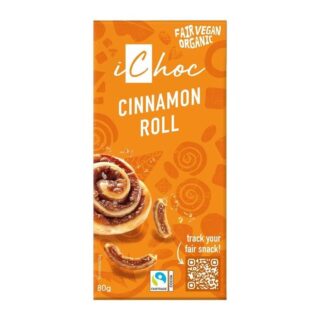 iChoc Cinnamon Roll Chocolate Organic Vegan
