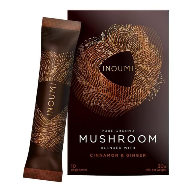 INOUMI Mushroom Cinnamon & Ginger Caffeine Free