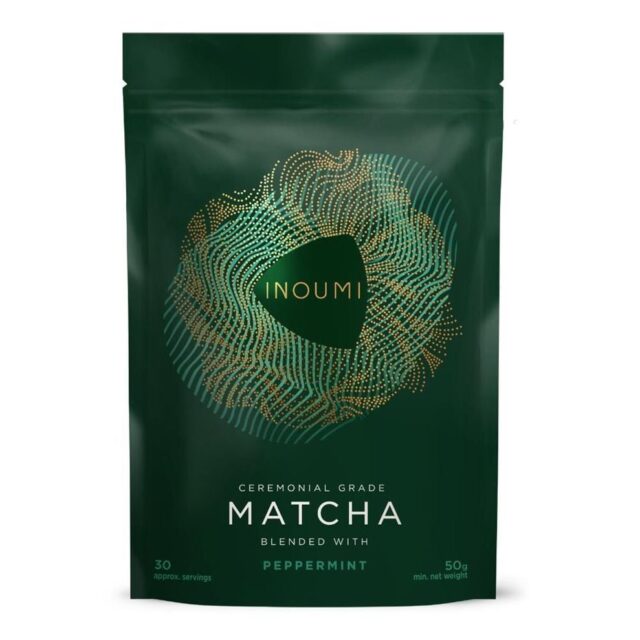 INOUMI Japanese Matcha with Peppermint No Added Sugar 50g Pouch