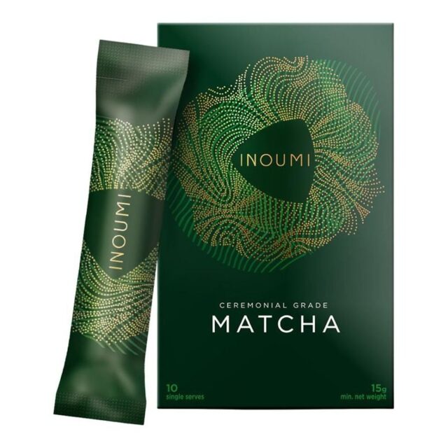 INOUMI Japanese Matcha No Added Sugar 10 Compostable Sachets