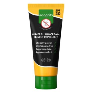 Incognito Suncream Insect Repellent Moisturiser SPF30 (Advanced)