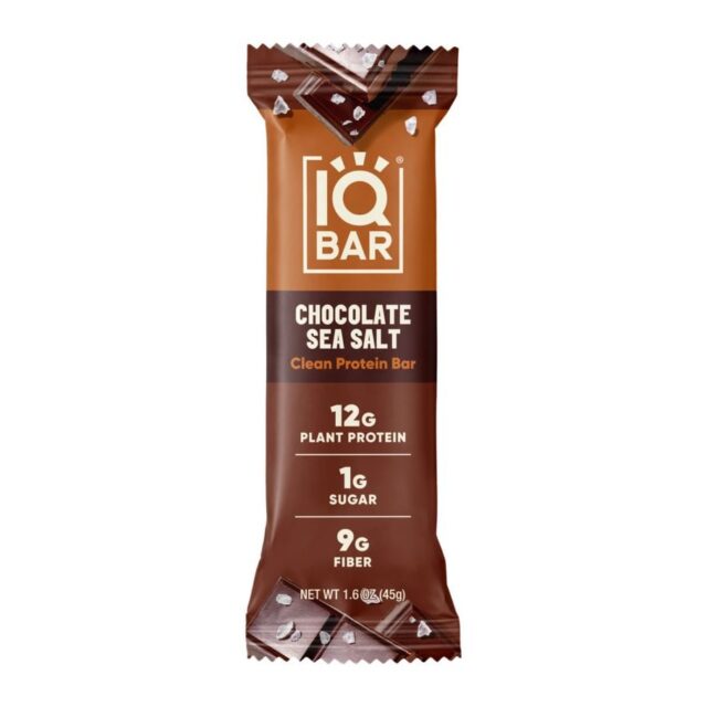 IQ Bars Choc Sea Salt Protein Bar