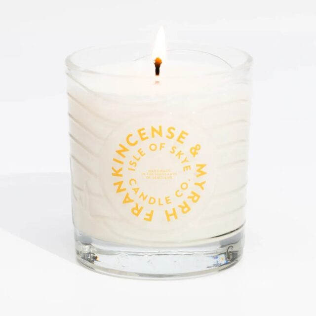 Isle of Skye Frankincense & Myrrh Island Natural Candle 9.1cm x 8.2cm x 8.2cm