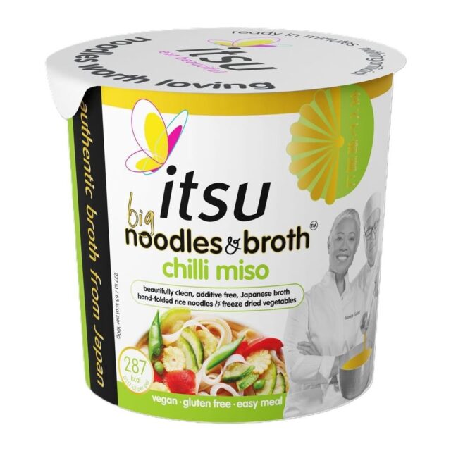 Itsu Big Chilli Miso Ramen Noodles & Broth Pot